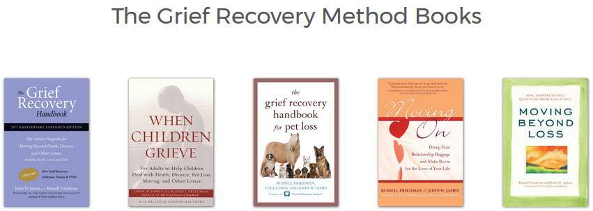 grief recovery method books by john w james