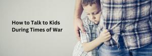 War Israel Children Kids Talk Grief Emotional