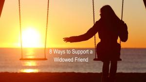 widow what to say support emotions grief spouse