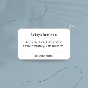 grief loss recovery 