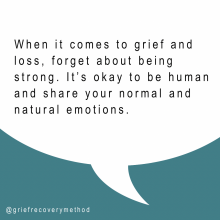 Grief Loss Healing emotions feelings 